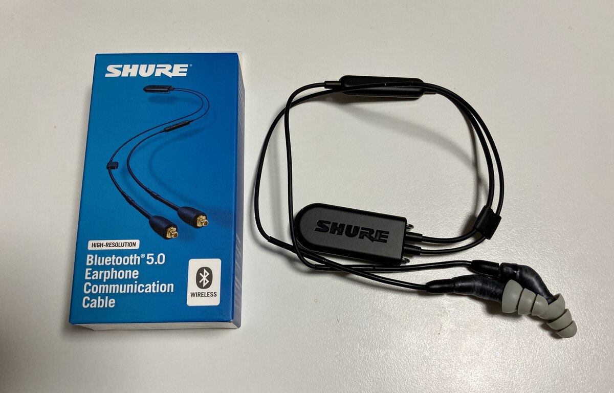 ER-4SとRMCE-BT2でBluetoothする