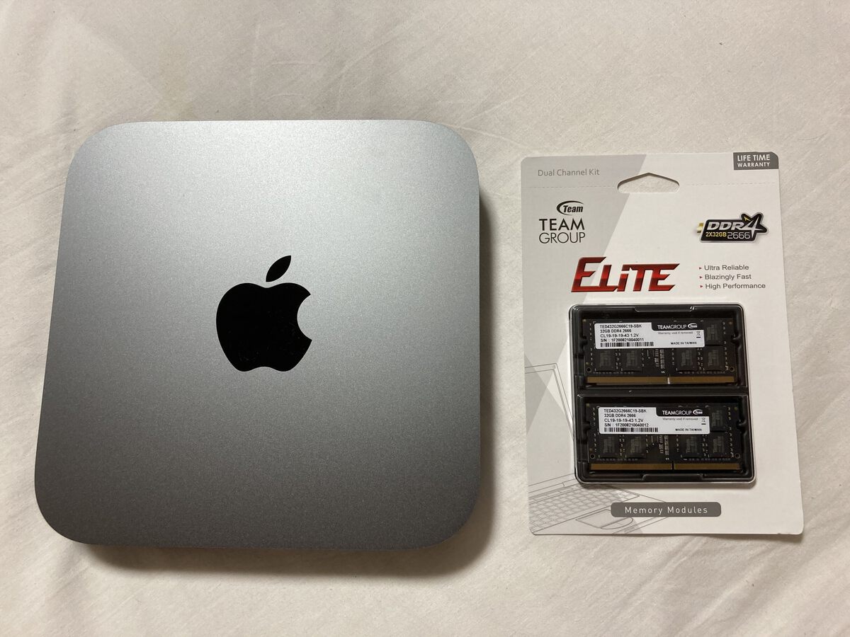 Mac miniメモリ増設