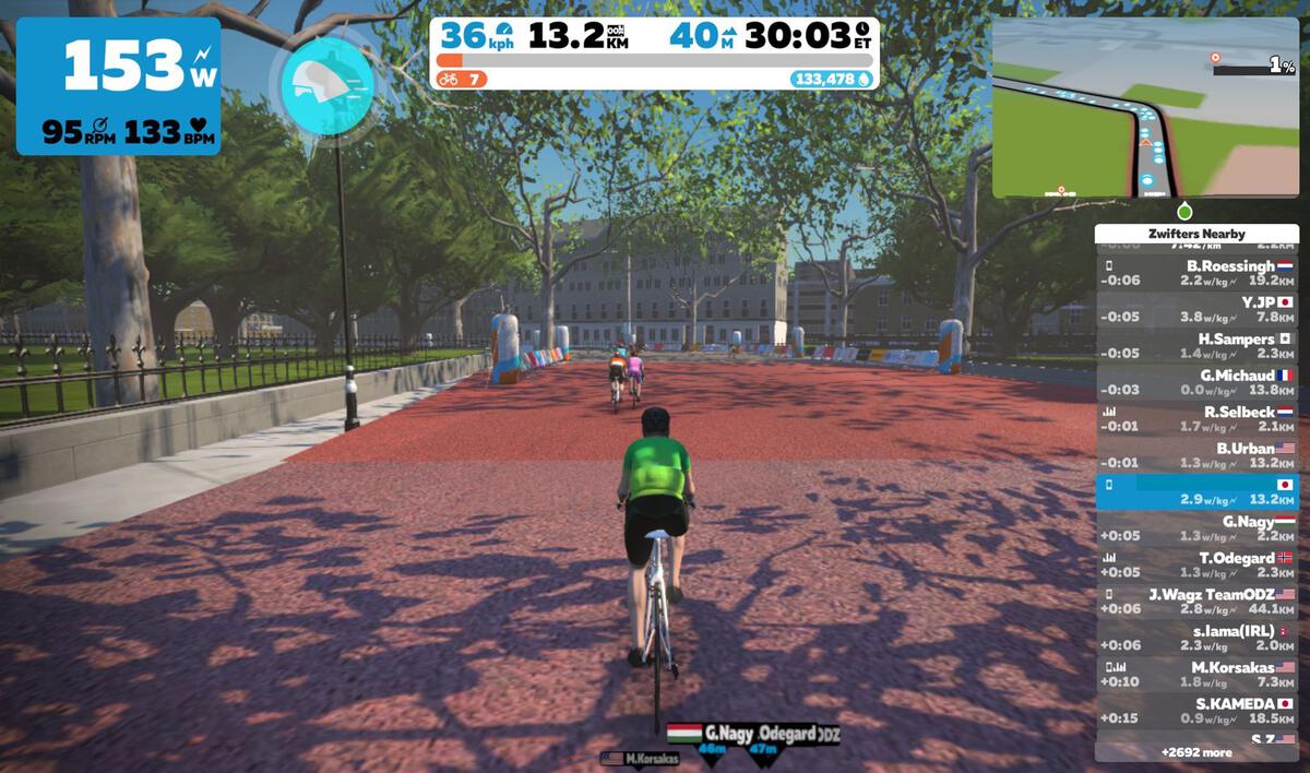 Zwiftはじめました